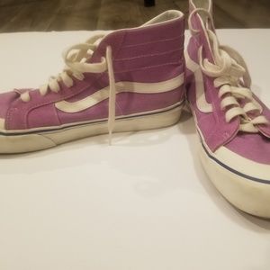 Lilac purple Vans hightops